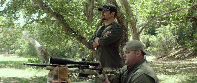 'American Sniper' - target practice with wounded vets
