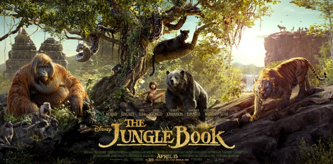 Jungle Book 2016 poster