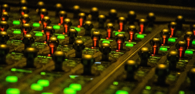 Formosa Group sound mixing board