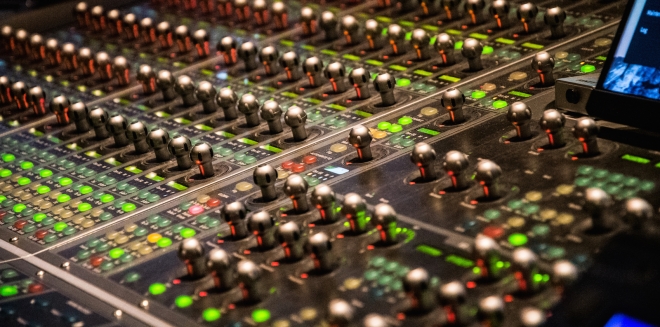 Formosa Group sound mixing board